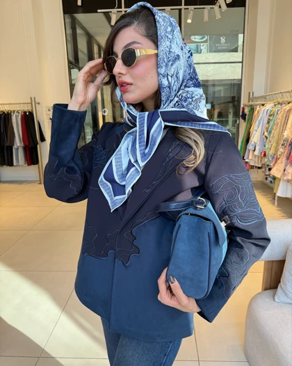 کت گلدوزی