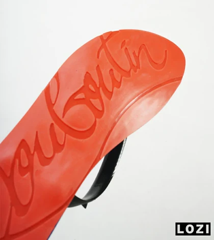 اسلیپر انگشتی آبی قرمز Christian Louboutin