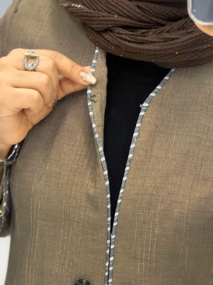 مانتو 6دکمه شانتون مهرتا کد 827977