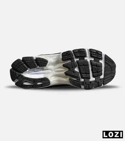 کفش کتانی مردانه و زنانه سفید مشکی لیمویی NEW BALANCE 1064 مدل 8153