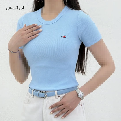 تیشرت زنانه بیسیک کبریتی | آی بولک