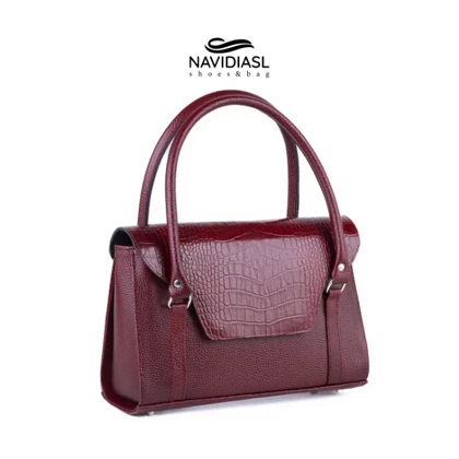 کیف زنانه چرم طبیعی کد 9041015