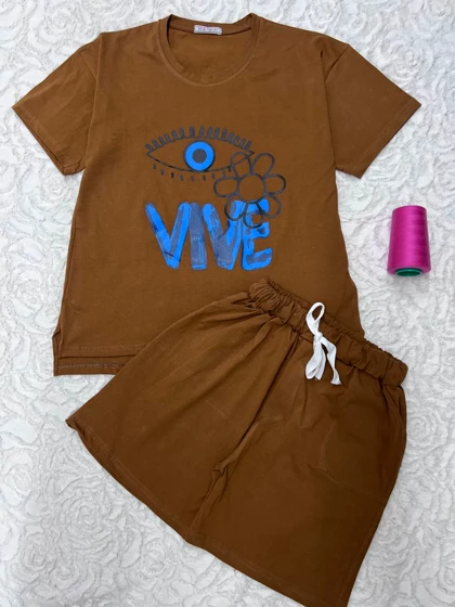 ست تیشرت شلوارک چشم