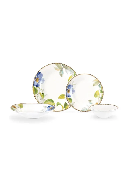 سرویس غذاخوری 6 نفره Madame Coco مدل Lumière Bone China - چندرنگ