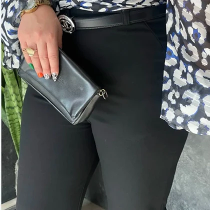 شلوار زنانه راسته گاباردین کد 5120