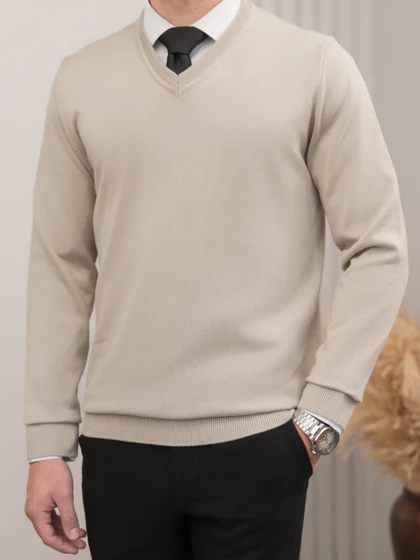 بافت یقه هفت کرم sh391