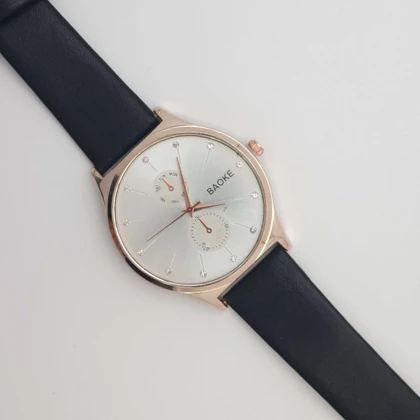 ساعت مچی زنانه باوک BAOKE بند چرمی ، اسپرت و روزمره با جعبه کادویی