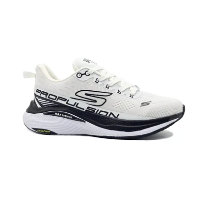 کفش و کتانی مردانه مدل اسکیچرز پرو SKECHERS PROPULSION رنگ سفید مشکی کد 48345