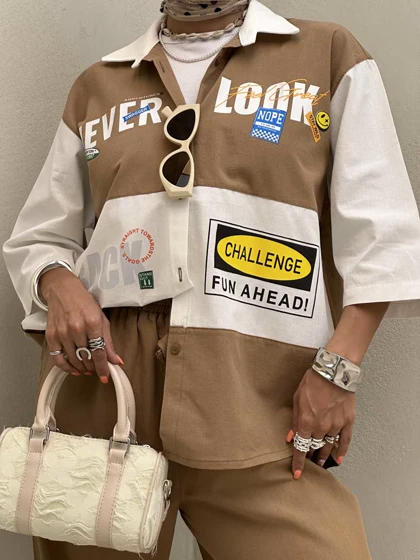 ست شومیز و شلوار NEVER-LOOK