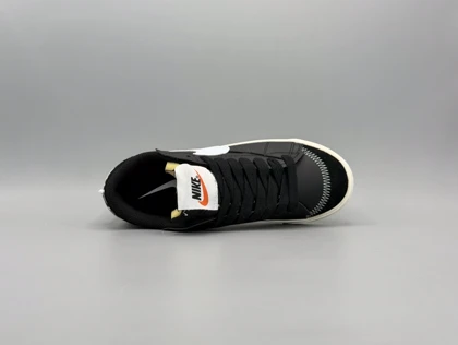 کتانی نایکی بلیزر لو 77 جامبو مشکی سفید/Nike Blazer low 77 Jumbo
