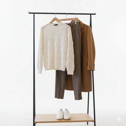 پلیور زاپ‌دار سفید مردانه مدلDeta