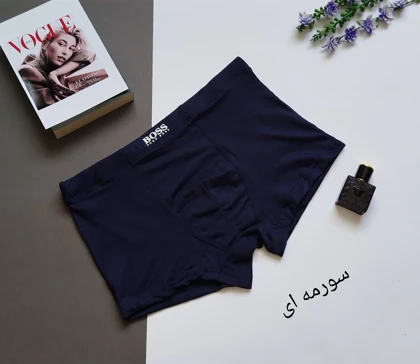 شورت نیم پا مردانه نخ پنبه Boos