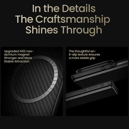 قاب مگنتی محافظ گوشی سامسونگ Galaxy Z Fold7 نیلکین Nillkin CarboProp Magnetic