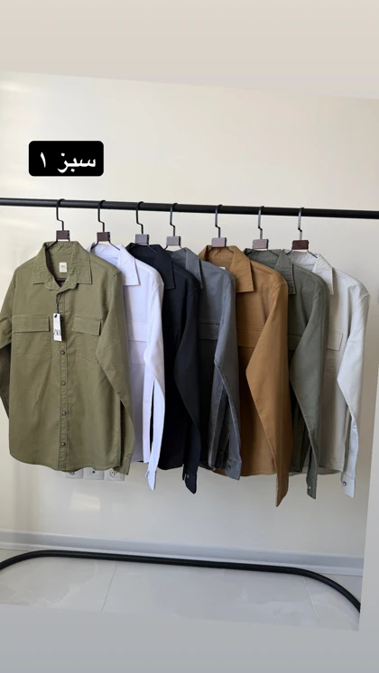 پیراهن کتان دوجیب 2639