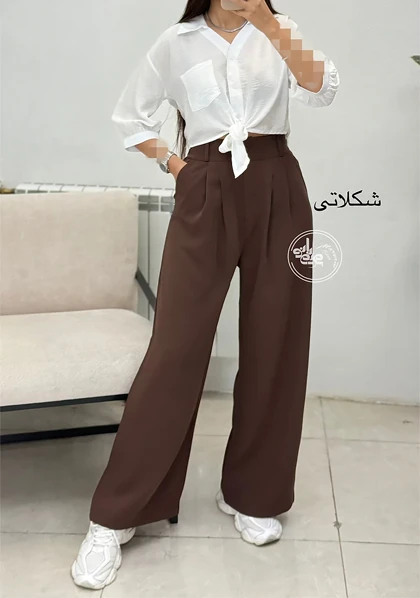 شلوار نیم بگ ستاره