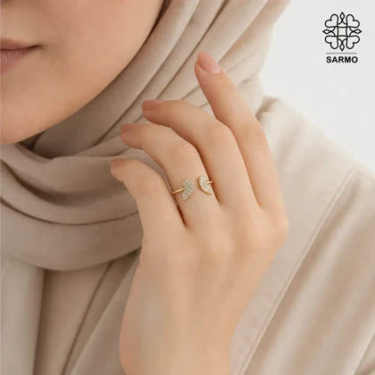 انگشتر استیل فرشته کد 2062210