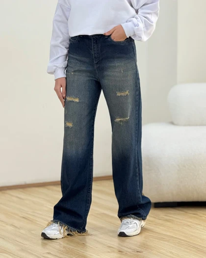 شلوار نیم بگ 7815