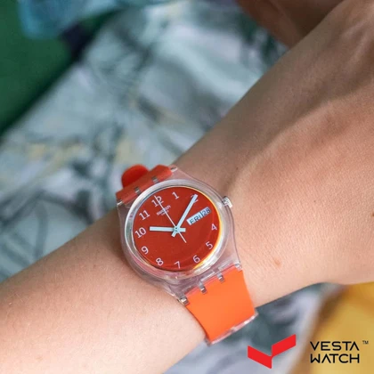 ساعت مچی زنانه سواچ SWATCH مدل GE722