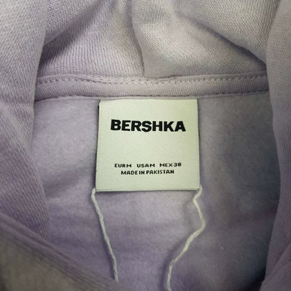 هودی گرم بالا طرح شفق قطبی، دوخت برجسته از bershka کد 234