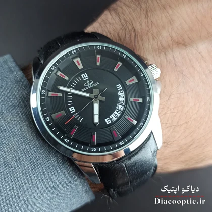 ساعت مچی مردانه موتور ژاپن برند الگانس مدل DO1201 بند چرمی