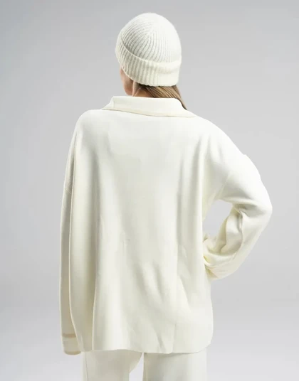 بلوز شلوار بافت یقه هفت