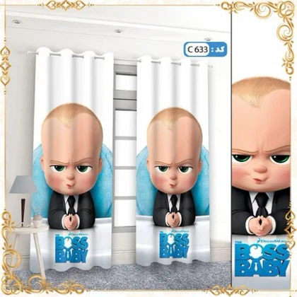 پرده پانچی اتاق کودک و نوجوان کد c-633