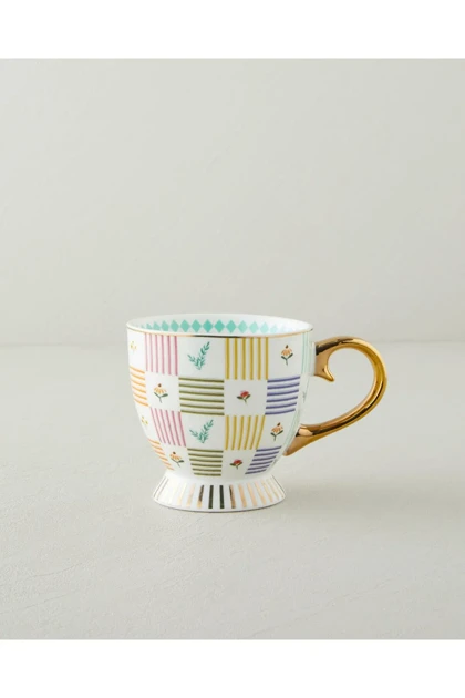 ماگ Bone China English Home مدل Bright Vionna New - صورتی