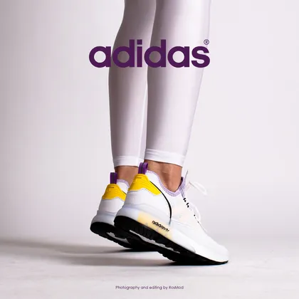کتانی پیاده روی زنانه آدیداس سفید/رنگی - Adidas ZX 2K Boost White/Pink-Yellow-Purple