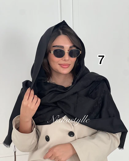 شال کشمیر دو رو ال وی وارداتی