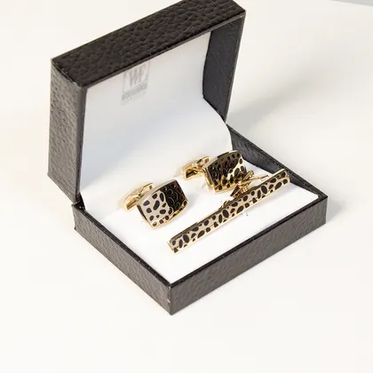 ست دکمه سر دست و گیر کروات