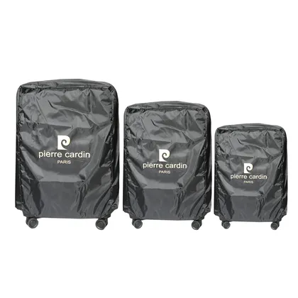 مجموعه سه عددی چمدان پیر کاردین مدل P9090-3 رنگ قرمز به همراه کاور پیرکاردین