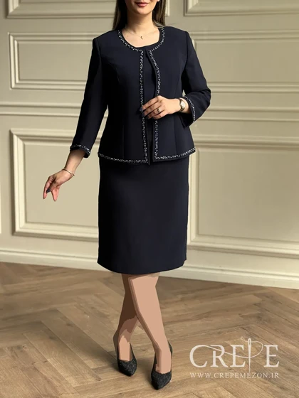 سه تیکه حاشیه سنگدوزی