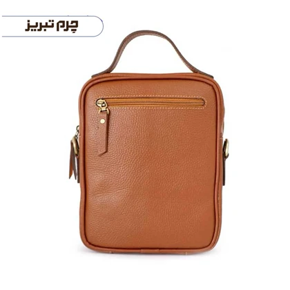 کیف دوشی چرم مدل ساسان HJ20