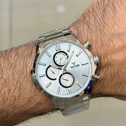 ساعت مچی اورجینال مردانه ویکتور VICTOR 5742
