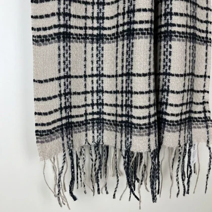 شال پاییزه موهر چهارخانه لمه 20507