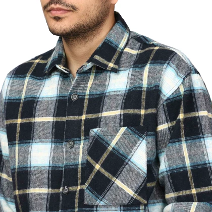 پیراهن پشمی ضخیم مردانه مدل 6203869