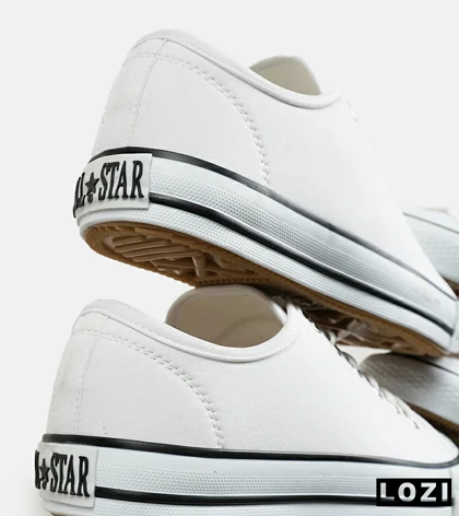 کفش کتانی مردانه و زنانه سفید All STAR مدل 7092