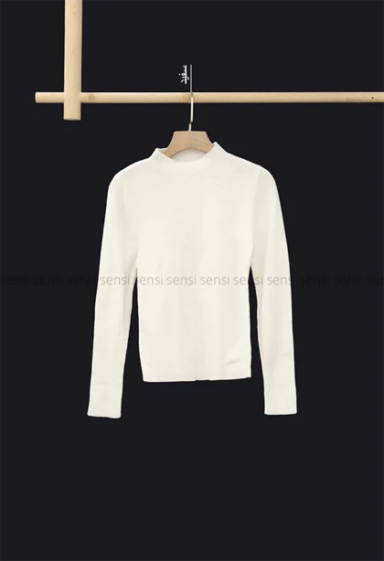 کراپ بافت یقه 3سانت وارداتی کد1004585