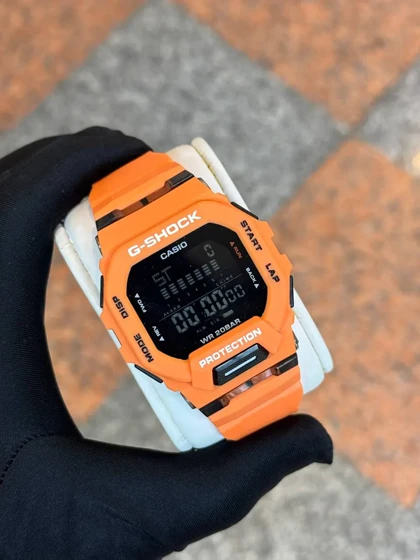 ساعت جی شاکG500 نارنجی مشکی