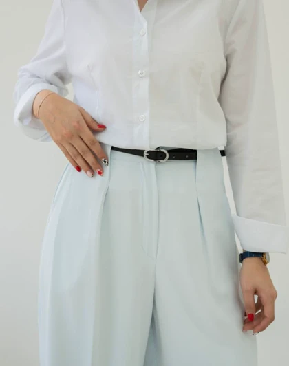 شلوار پارچه‌ای کرپ