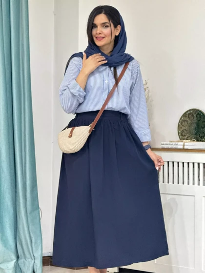 مانتو راه راه ترندی