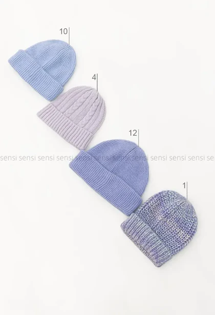 کلاه بافت وارداتی میکس کد1004739