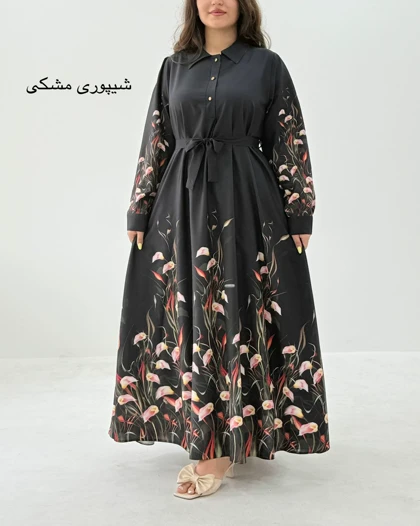 پیراهن بلند لاله کد 1873