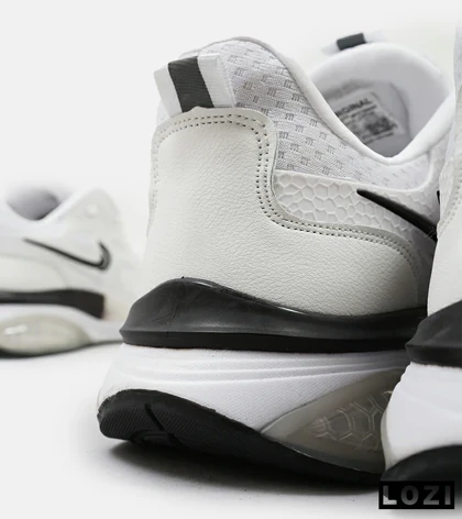 کفش کتانی مردانه سفید مشکی Nike air max pluse