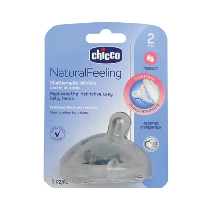 سر شیشه چیکو Chicco Natural Feeling مناسب بالای 2 ماه