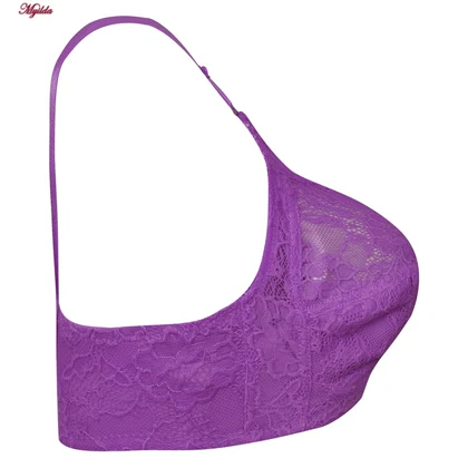 سوتین زنانه پانیذ بنفش کد 66324-9