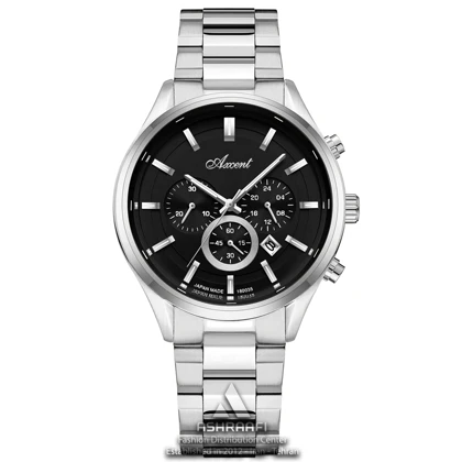 ساعت اکسنت صفحه مشکی Axcent AX180035SK