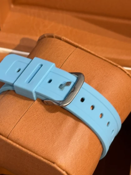 ساعت طرح جی شاک 2100 صفحه شفاف آبی