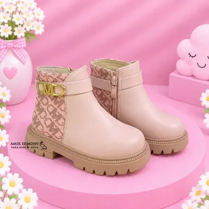 بوت دخترانه چرم کد 218