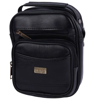 کیف دوشی چرمی POLO مدل MC-153